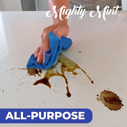 Mighty Mint All-Purpose Cleaner Spray – Plant-Based, Multi-Surface Cleaning for Kitchen, Bathroom & Home – Cuts Grease, Dirt & Grime - Peppermint Scent, 16 oz