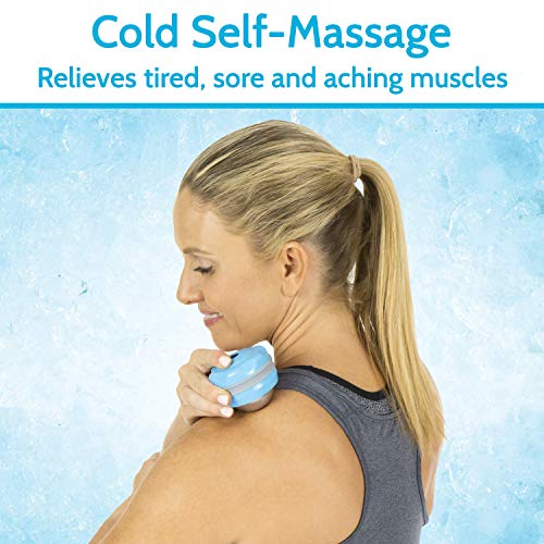 Arctic Flex Cold Massage Roller Ball (2 Pack) - Cryoball Massage Hand Ice