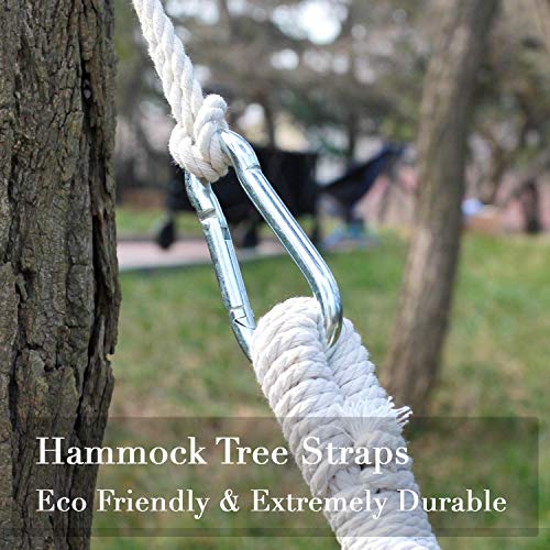 INNO STAGE 2 Tree Swing Hanging Straps with Heavy Duty Carabiner Hooks