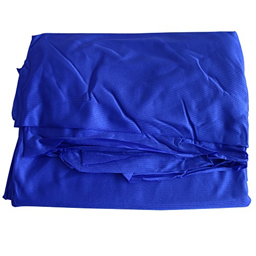 Deluxe Pilates & Yoga Flying Swing Aerial Hammock - Silk Fabric (5mx2.8m) - color: Deep Blue