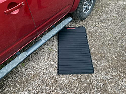Traxion 1-500 VersaMat Roll-Up High Density Foam Utility Mat, Black - size: 46 3/4" x 25"