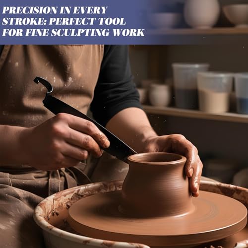 1 Pc Pottery Trimming Tool, Double-Ended Ceramic Tools Stainless Steel Pottery Tools for Clay and Ceramic Trim for Crockery and Clay Artists