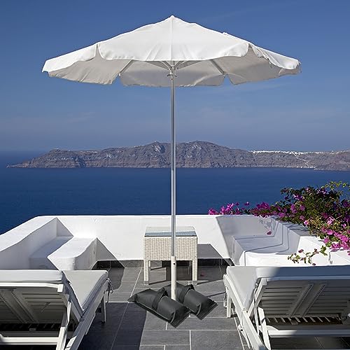 D&ONEHOS Umbrella Base Weight Fillable Sandbags, Sandbags for Weight(60LBS), Sandbag Weights for Patio Umbrella for Outdoor Garden，Set of 2，Black(Without Sand) - size: 60lbs(2 x 30lbs)