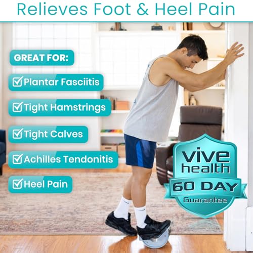 Vive Foot Rocker - Calf Stretcher for Achilles Tendinitis, Heel, Feet, Shin
