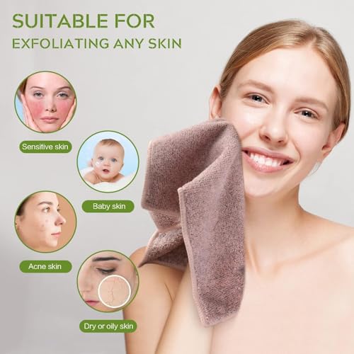 Microfiber Face Towels Soft Washcloths 12Inch x 12Inch 12 Pack Multicolor - color: Multicolor