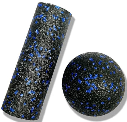 Mini Foam Roller, High Density Massage Tool for Physical Therapy - color: Blue