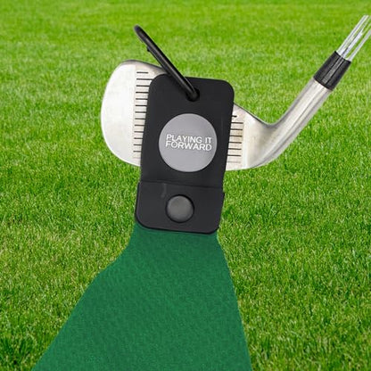 Magnetic Golf Towels for Golf Bags with Clip & Ultra Strong Magnet - Waffle Weave Microfiber Towel for Secure Hold on Bags & Carts - Ideal Club Cleaner & Accessories - Green - color: Green