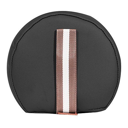 Master Massage 6"x26" 3/4 Round Massage Bolster - Black - color: Black, size: 6"x26" 3/4 Bolster
