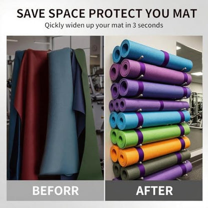Yoga Mat Carrier Strap, Adjustable Thick Straps Sling for Carrying Large Mats, Stretching Band - color: 1pc Slap Band Purple