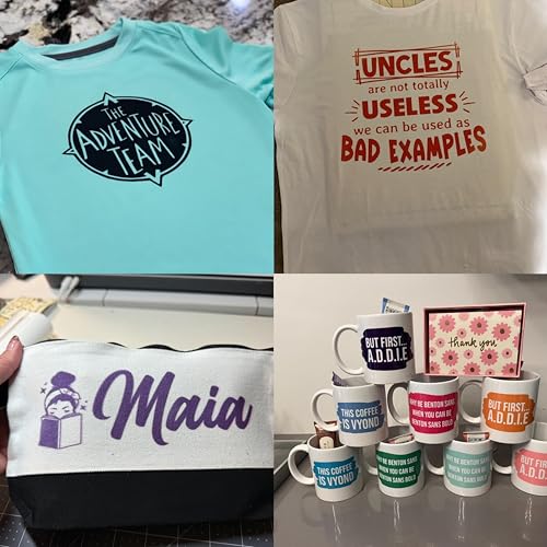 Sublimation Transfer Ink Sheets for Cricut Heat Press, Solid Color Glitter Pre-Inked Transfer Paper for T-Shirts, Mugs, Tumblers, 12"x10",14pcs