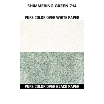 Daler-Rowney FW Artists' Ink Shimmering Green 1 oz. - color: Green