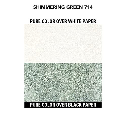 Daler-Rowney FW Artists' Ink Shimmering Green 1 oz. - color: Green