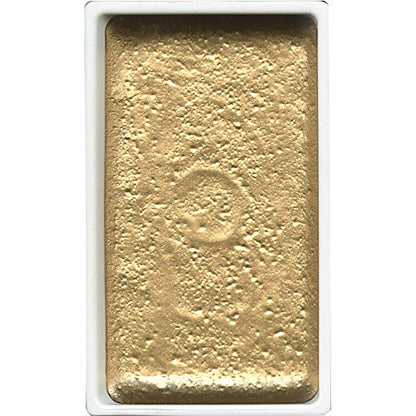 Kuretake : Gansai Tambi Japanese Watercolour : Gold : Large Pan