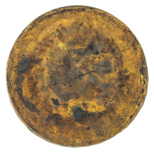 Unlimited Atlantis Gongs - Includes Gong, Mallet & Rope/Unlathed Bronze Gong W/Ancient Look/For Sound Healing, Meditation, & Yoga - size: 7"