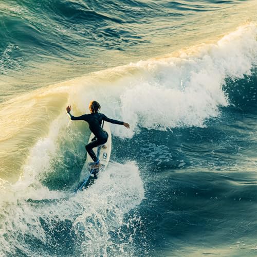 KOETSU Surf Leash 6ft/7ft/8ft/9ft/10ft - Premium Surfboard Leash for Shortboard/Longboard/SUP - 7mm Polyurethane Cord with Quick Release, Dual Swivel & Comfortable Neoprene Cuff - size: 9ft