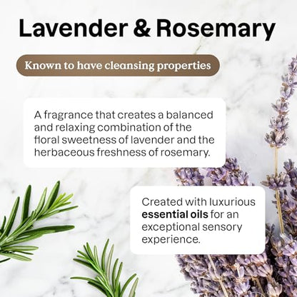 ATTITUDE Multi-Purpose Cleaner with Essential Oils, EWG Verified, Plant and Mineral-Based Ingredients, Vegan Household Products, Bulk Refill, Lavender and Rosemary, 67.6 Fl Oz (Pack of 4) - size: 67.6 Fl Oz (Pack of 4)