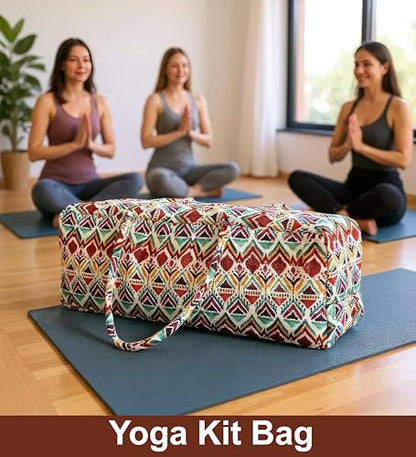 COZY TRENDS Yoga Bag with Storage Pockets – 27"x8" Large Mat Carrier Tote – Lightweight, Durable, and Stylish for Yoga & Pilates Gear - style: Style 5