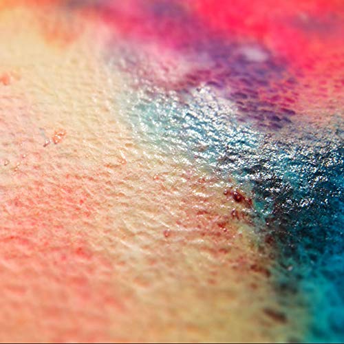 Mifuner 5"x 8" 220gsm Travel Handmade Cloth Cover Watercolor Paper 80 pages (40sheet frond and back) Notebook Journal Painting Paper Perfect for Travel Green - color: Long-green