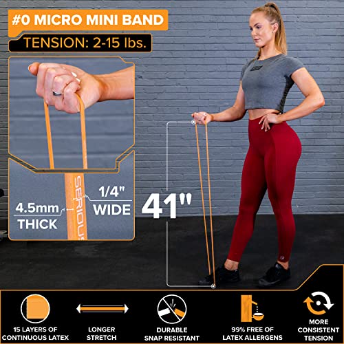 SERIOUS STEEL FITNESS Assisted 41" Pull-Up Band, Resistance & Stretch, Powerlifting & Pull-up Assist Loop (Single Band) - style: #0 (2-15 lbs)