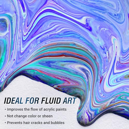 Falling in Art 67.6 Oz Pouring Medium for Acrylic Paint | Paint Thinner with High Flow Consistency - size: 67.57 Fl Oz (Pack of 1)