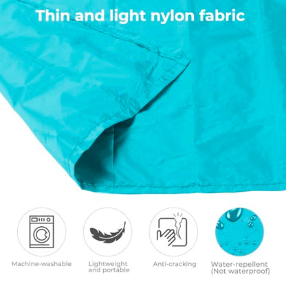 Pocket Picnic Blanket, Small Picnic Blanket 43x27" 1.27oz Blue 1 Person - color: Blue (Grey Pack), size: 43x27″