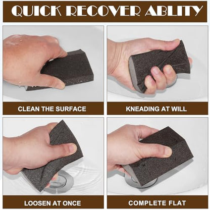 220 Grit Angled Sanding Blocks, Jamiikury Fine Sponge Sand Block Washable and Reusable, Wet & Dry Sandpaper Block for Wood Metal Drywall and Furniture Paint - Pack of 8 - size: 220 Grits