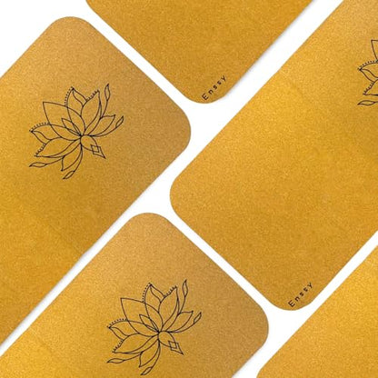 Cork Knee Pad Mat, 8 mm Thick, Foldable, Lightweight, for Yoga, Exercise, Gymnastics, Floor/Chair Protection