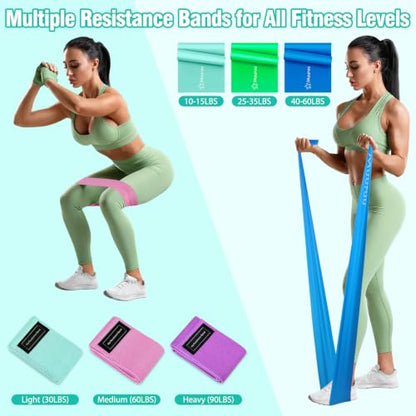 Pilates Kit Equipment, Pilates Ring and Ball for Women Home Workout