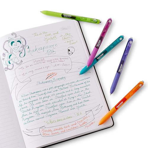 Paper Mate InkJoy Gel Pens | Medium Point (0.7mm) | Black Ink | 12 Count