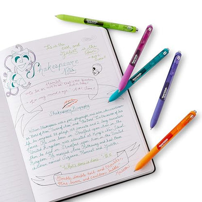 Paper Mate InkJoy Gel Pens | Medium Point (0.7mm) | Black Ink | 12 Count
