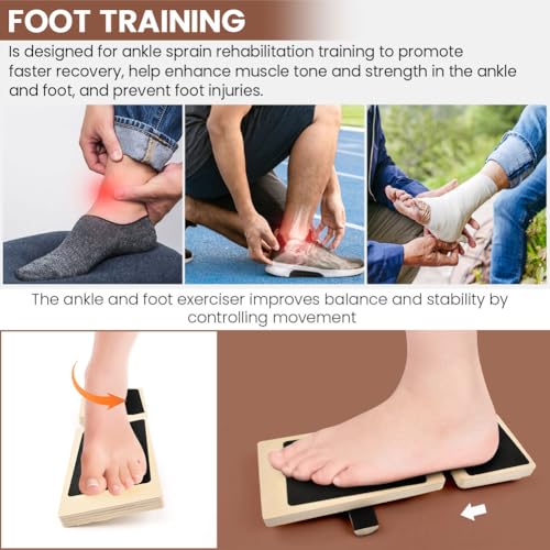 Ankle Balance Board Ankle Strengthener Exerciser for Sprained, Foot Strengthener Exerciser for Stability Exercises, Posture Correction, Balance Training