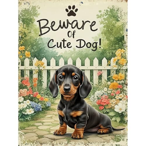 WSLWXSHM Diamond Painting Kits for Adults Dachshund Dog, Animal Round Full Drill Diamond Art Kits, 5D DIY Paint with Diamonds Crafts for Home Wall Decoration Gifts 12×16Inch - color: Dog C