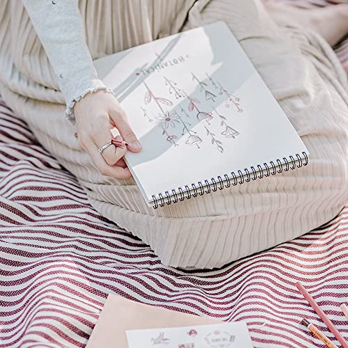 Reskid Sketch Pad (9 x 12 inches) - 50 Sheets, 2-Pack - Kids Drawing Paper, Drawing and Coloring Pad for Kids, Kids Art Supplies