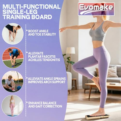 Ankle Balance Board, Ankle Strengthener, Foot Arch Stretcher AKS26H