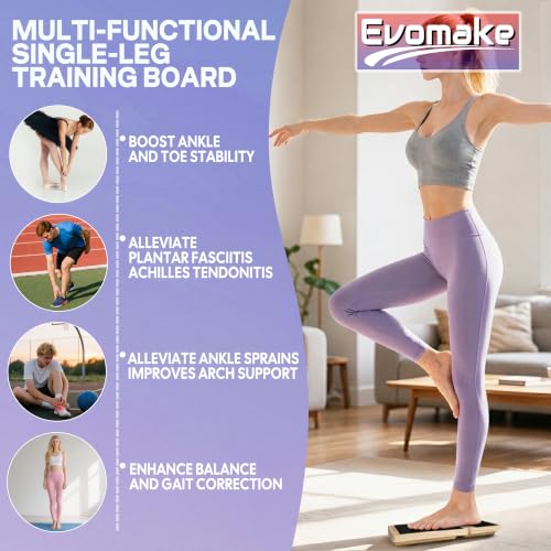 Ankle Balance Board, Ankle Strengthener, Foot Arch Stretcher AKS26H