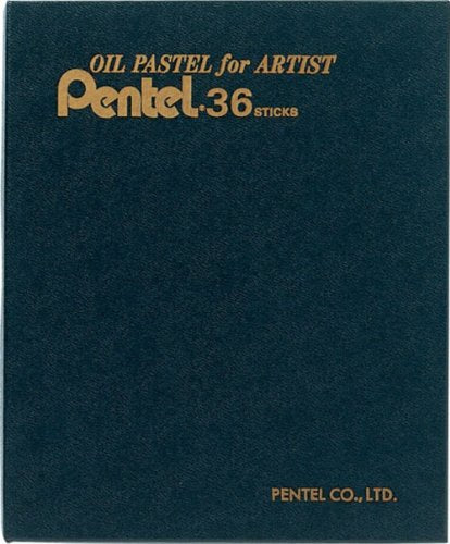 Pentel Crayon Oil Pastel for Artist [36 colors] (Japan Import)