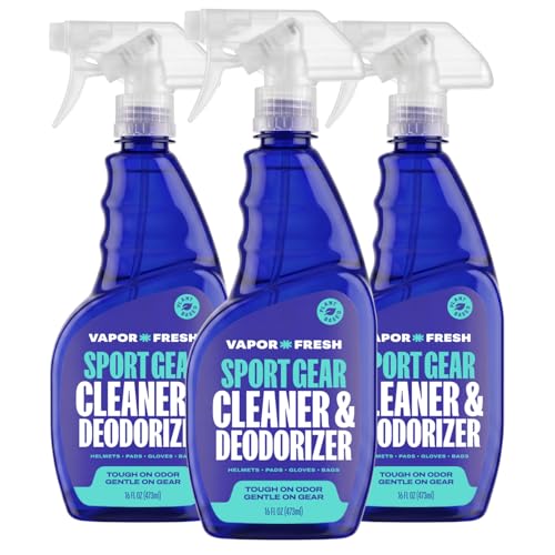 Vapor Fresh Sports Gear Cleaner and Deodorizer Spray, 16oz (3 Pack) - size: 16 Fl Oz (Pack of 3)