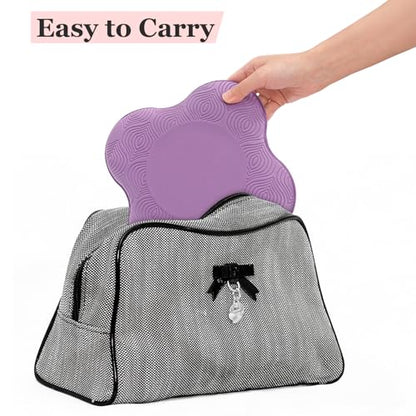 6 Pack Yoga Knee Pads, Pilates Knee Pad Cushion Extra Thick Foam for Knees Elbows Wrists Hands Head, Support Foam Pads for Women and Men