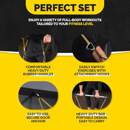 Long Resistance Bands Set, 5 Pull Up Assistance Bands for Working Out - color: Green 3