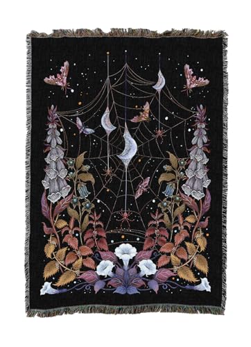 Pure Country Weavers Witch Garden by Episodic Drawing - Gift Tapestry Throw Blanket Woven from Cotton - Made in The USA (50X60) - color: Witch Garden, size: 50x60