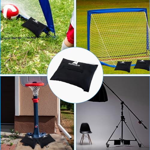 Sports Net Sandbags,All Sport Sandbags for Baseball Nets, Soccer Goals, Golf Nets, Football Nets, Hockey Nets,Weighted Anchor Bags