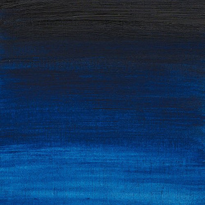 Winsor & Newton Artisan Water Mixable Oil Colour, 1.25-oz (37ml), Prussian Blue | Clean with water; no solvents needed. Color depth, lightfastness, opacity/transparency are the same as traditional oils. - color: Prussian Blue, style: 1.25-oz