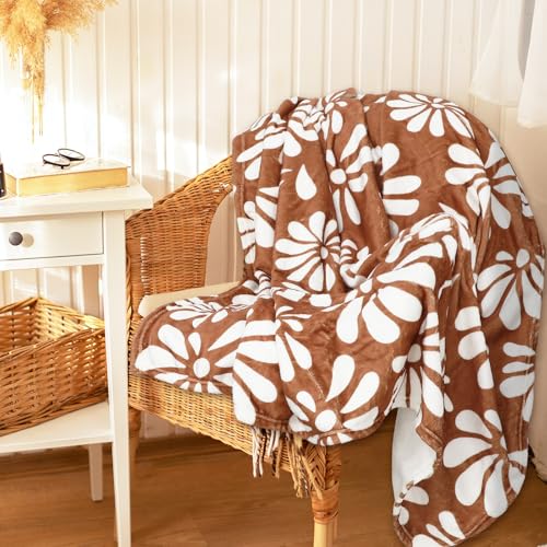 JarThenaAMCS Cielito Lindo Blanket Throw Blankets Soft Platos De Barro Terracotta Flower Plush Blanket for Mexican Fiesta Cinco de Mayo Decor, 50 x 60 Inch