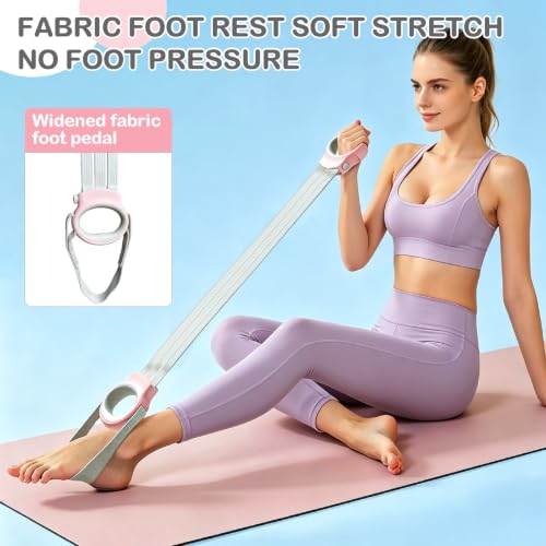 Figure 8 Resistance Band, Adjustable Bands with Handles & Foot Strap