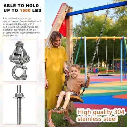 Heavy Duty Swing Hanger with 180°Rotation 1500LB