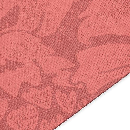 Gaiam Yoga Mat Classic Print, 4mm Non-Slip Mat - color: Tropical Sunrise