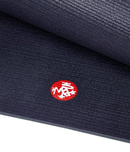 Manduka PRO Yoga Mat - 6mm | Lifetime Durability | Hygienic Construction | Premium Studio Quality | Teacher Approved - color: Midnight, size: 79" x 52"