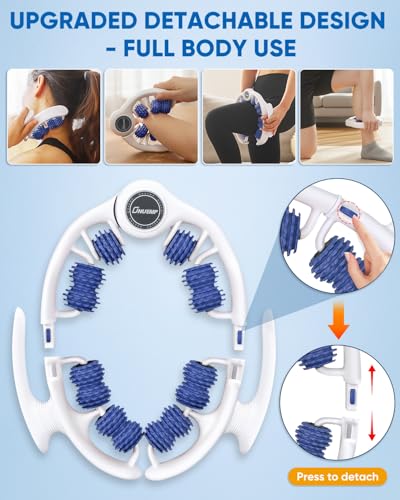 ONUEMP Cellulite Massage Tool Lymphatic Drainage Cellulite Remover for Legs - color: Blue