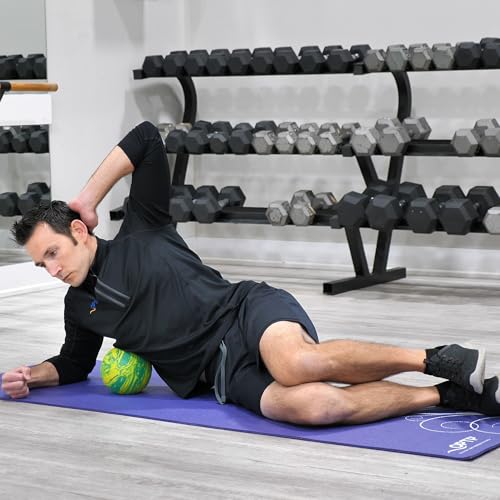 OPTP Posture Ball – Foam Mobility and Massage Ball, Green, 6" | Foam roller ball for massage, physical therapy & exercise, Mobility ball to release muscle tension & improve alignment - size: 6-Inch
