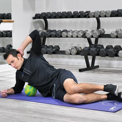OPTP Posture Ball – Foam Mobility and Massage Ball, Green, 6" | Foam roller ball for massage, physical therapy & exercise, Mobility ball to release muscle tension & improve alignment - size: 6-Inch